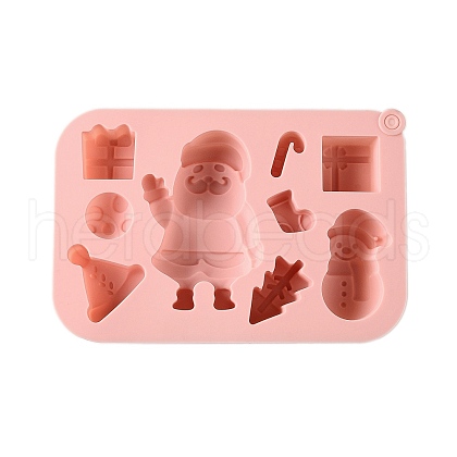 Christmas Cake DIY Food Grade Silicone Mold DIY-K075-12-1