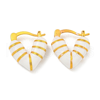 Rack Plating Brass Hoop Earrings EJEW-C102-40G-03-1