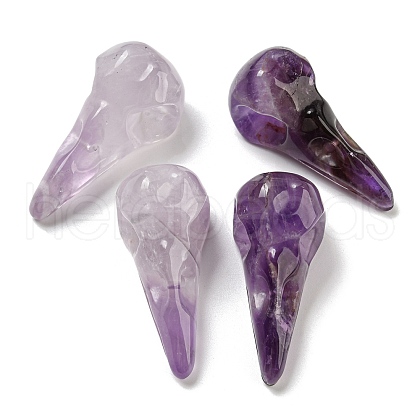 Natural Amethyst Pendants G-M417-06I-1