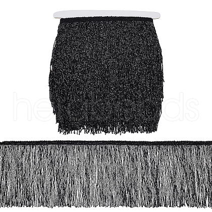 Fingerinspire Polyester Tassel Lace Ribbon OCOR-FG0002-45D-1