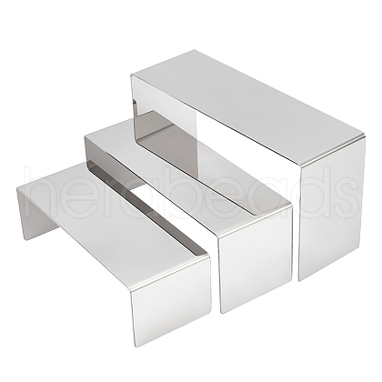 Stainless Steel Display Riser Stand Sets ODIS-WH0004-17P-1