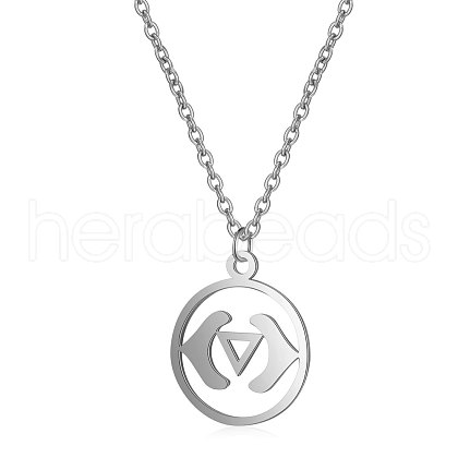 Non-Tarnish 201 Stainless Steel Pendants Necklaces NJEW-S069-TN526-1-1