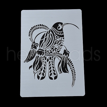 Plastic Hollow Out Drawing Painting Stencils Templates DIY-Z024-01I-1