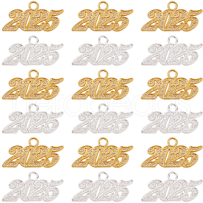 SUNNYCLUE 40Pcs 2 Colors High Quality Necklace Alloy Accessories FIND-SC0012-18-1