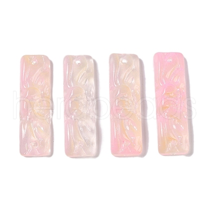 Baking Paint Glass Pendants GLAA-S202-16B-1