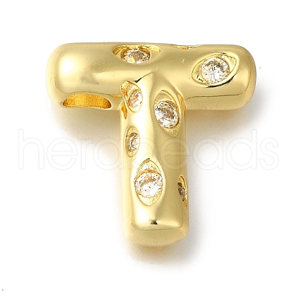 Brass with Cubic Zirconia Pendant KK-Q818-03T-G-1