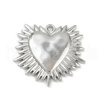 304 Stainless Steel Pendants STAS-P390-02A-P-1