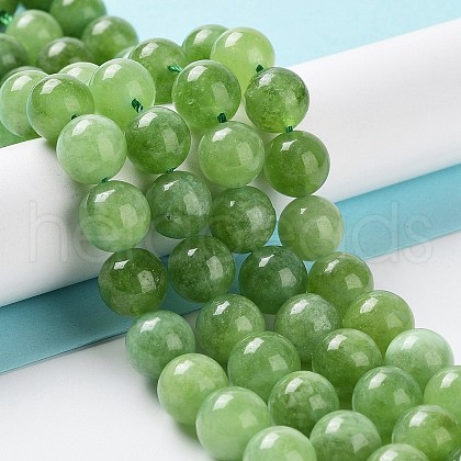Dyed Natural Malaysia Jade Beads Strands G-G021-02C-04-1