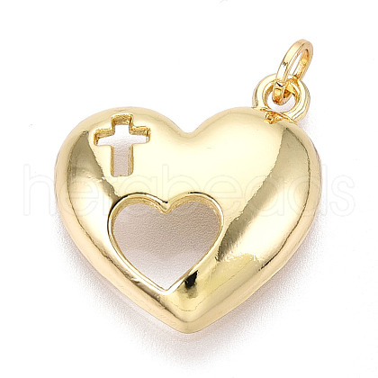 Brass Pendants KK-N268-57G-1