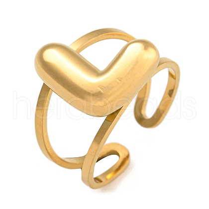 304 Stainless Steel Finger Ring RJEW-L125-02G-12-1