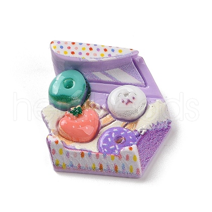 Donut Opaque Resin Decoden Cabochons RESI-R447-01C-1