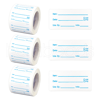 500Pcs Rectangle Roll Stickers DIY-WH0152-935A-1