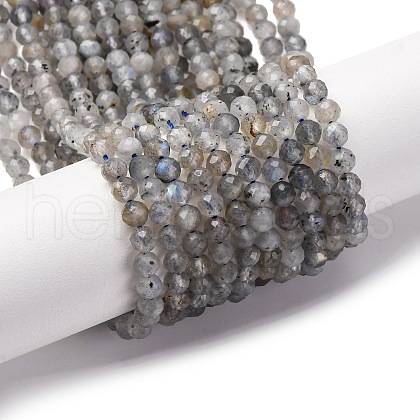Natural Labradorite Beads Strands G-RM250104-E3-1