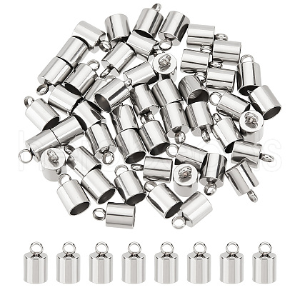 Unicraftale 304 Stainless Steel Cord Ends STAS-UN0009-31P-1