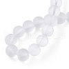 Transparent Glass Beads Strands GLAA-T032-T10mm-MD13-2