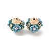 Handmade Resin Indonesia Round Beads IPDL-P005-11KCG-01-1