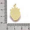 Brass Enamel Pendants KK-Z104-06G-06-3
