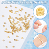 BENECREAT 150Pcs Brass Bead KK-BC0013-53A-4