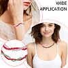 GOMAKERER 18 Strands 18 Styles Christmas Theme Electroplate Glass Beads Strands EGLA-GO0001-01-6