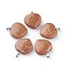 Natural Picture Jasper Pendants G-S219-10-1