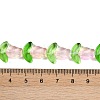 Transparent Glass Bead Strands GLAA-K070-02B-4