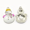Alloy Enamel Pendants X-EA817Y-1