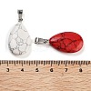 Natural & Synthetic Mixed Gemstone Pendants FIND-A043-07P-3
