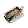Natural Tiger EyePendants G-U019-04G-06-2