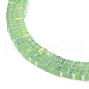 Electroplate Glass Beads Strands GLAA-B023-01A-10-3