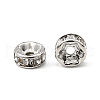 Brass Rhinestone Spacer Beads RB-A014-Z5mm-01P-3