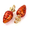 Alloy Enamel Pendants PALLOY-S032-01A-07-2