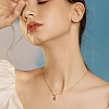 Brass Cable Chains Necklace Making MAK-PH0004-25G-7