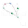 Cat Eye Mobile Straps HJEW-JM03419-01-5