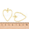 Rack Plating Brass Pendants KK-P269-11B-G-3
