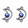 304 Stainless Steel Enamel Connector Charms STAS-N087-61-03P-2