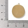 304 Stainless Steel Pendants STAS-G352-05G-3