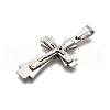 304 Stainless Steel Pendants STAS-B086-01P-02-2