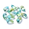 Transparent Glass Charms X-GLAA-O017-01C-1