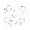 304 Stainless Steel Earring Hooks STAS-O110-19RG-1