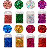 8 Bags 8 Colors Nail Art Glitter Sequins MRMJ-TA0001-29-9