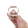 Alloy Miniature Teapot Ornaments BOTT-PW0001-161-5