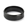 201 Stainless Steel Plain Band Ring for Men Women RJEW-WH0010-06H-MB-2