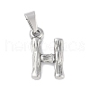 Non-Tarnish 304 Stainless Steel Pendants STAS-F235-01P-H-1