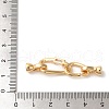Brass Fold Over Clasps KK-A227-07G-3