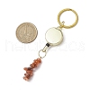 Gemstone Keychain KEYC-JKC01076-03-3