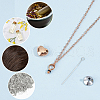 CREATCABIN Stainless Steel Urn Ashes Necklace NJEW-CN0001-03RG-6
