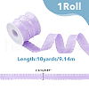 FIBLOOM 10 Yards Polyester Pleated Edged Ribbon for Clothing Decoration DIY-FI0001-13D-9