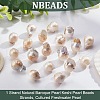  1 Strand Natural Baroque Pearl Keshi Pearl Beads Strands PEAR-NB0001-56-5