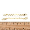 Brass Chain Extender KK-P284-10G-3