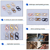   12Pcs 6 Colors Zinc Alloy DIY Bags Adjustable Clasps Accessories FIND-PH0002-89-5